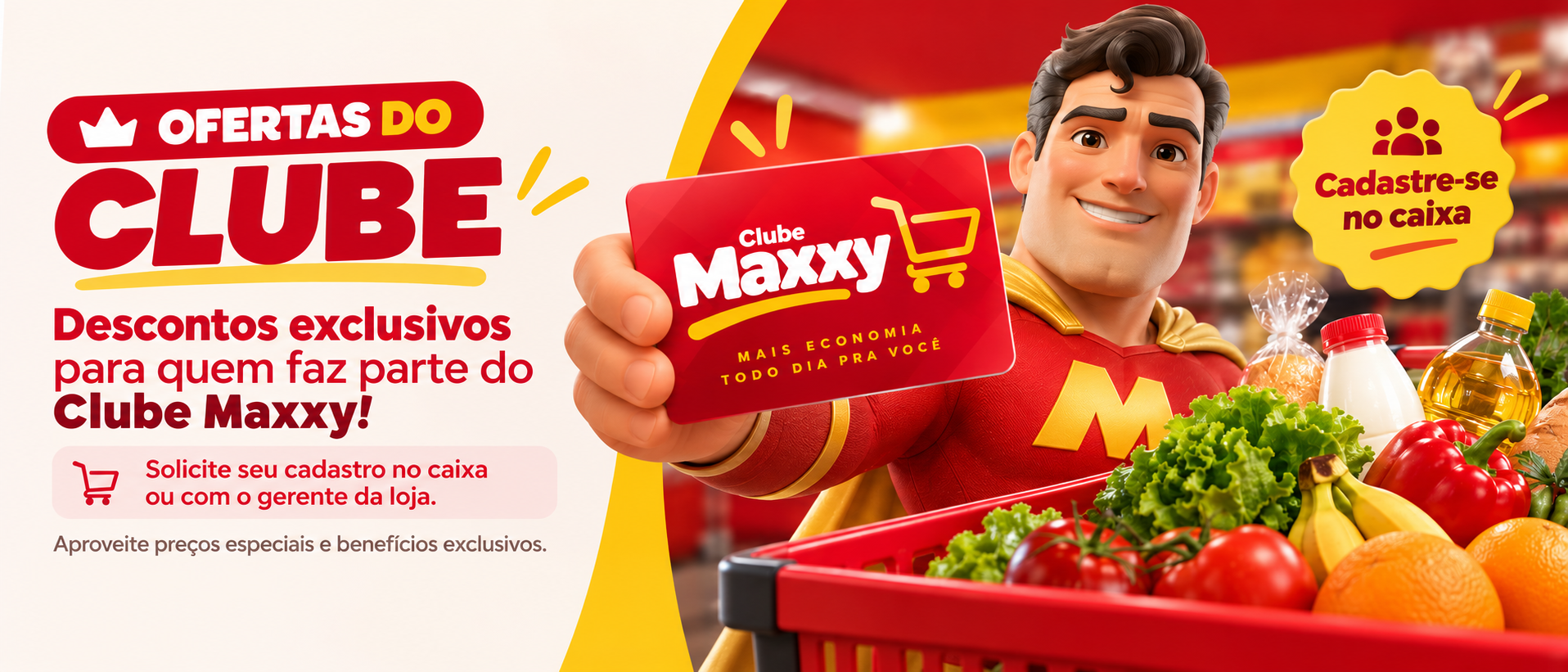 Ofertas do Clube Maxxy — descontos exclusivos para quem faz parte do clube